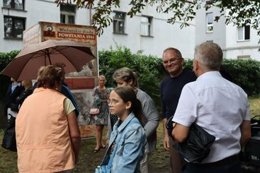 Inscenizacja historyczna i koncert patriotyczny podsumowały wieluńskie uroczystości związane z 80. rocznicą wybuchu Powstania Warszawskiego